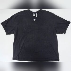 Adidas Originals "Essentials Boyfriend Tee" Shirt, Women's XL, Loose Fit, Black